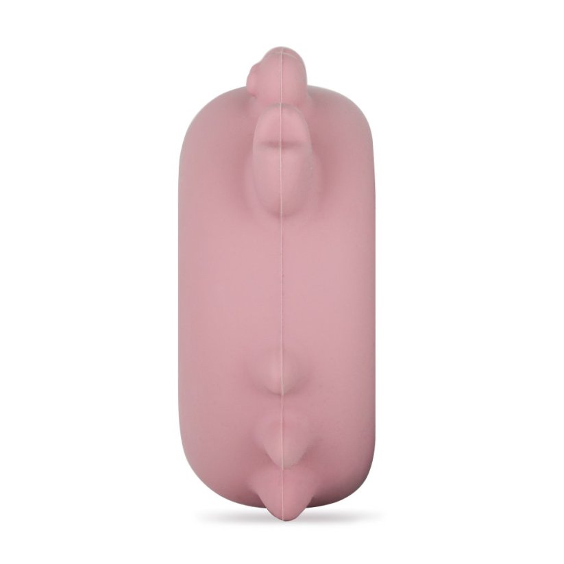 PETITE&MARS Teploměr silikonový digitální do vody Crab Caleb Dusty Rose 0m+
