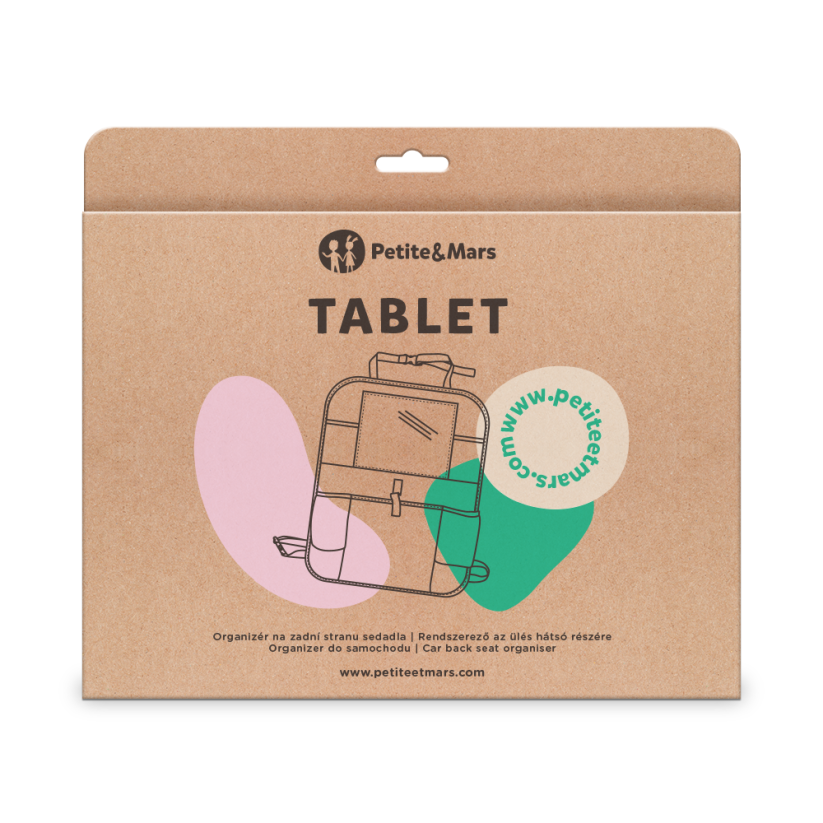 PETITE&MARS Organizér na zadní sedadlo TABLET