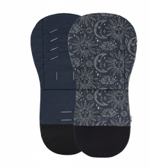 PETITE&MARS Dwustronna wkładka do wózka Foamy Cosmic Night