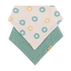 PETITE&MARS Bandana bib Luke 3m+