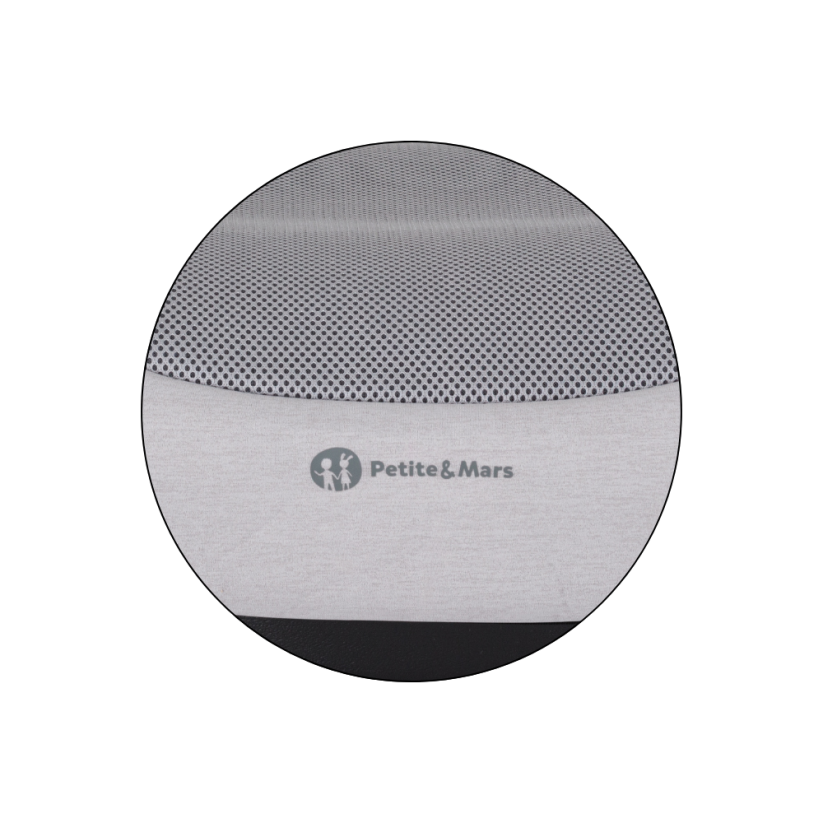 PETITE&MARS Podsedák Optimus Pro i-Size 125 - 150 cm (22-36 kg) - Varianty Optimus Pro: Gentle Grey