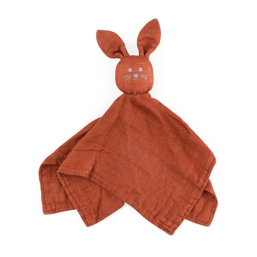 PETITE&MARS Maznáčik bambusový mušelínový Hugo 0m+ - Take&Match: Cinnamon Spice