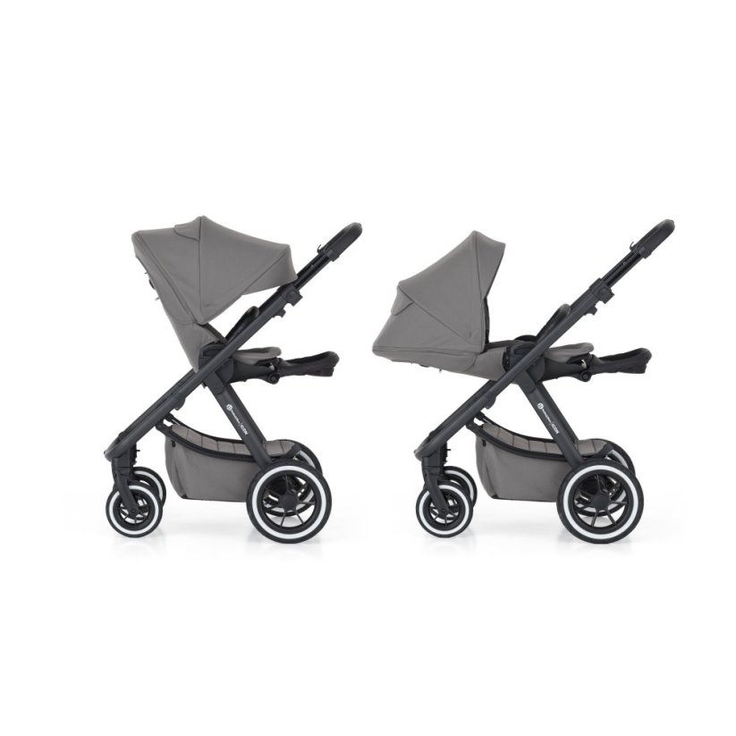 PETITE&MARS Wózek wielofunkcyjny ICON 2w1 AIR SET LITE - Warianty Icon: Mocha Beige