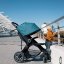 PETITE&MARS Stroller canopy Street+ Ocean Blue