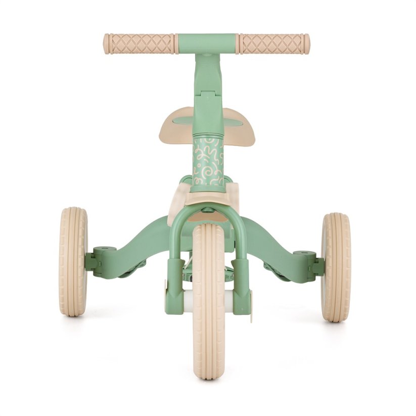 PETITE&MARS Wielofunkcyjny rowerek trójkołowy 5w1 Turbo – edycja limitowana Green Twist