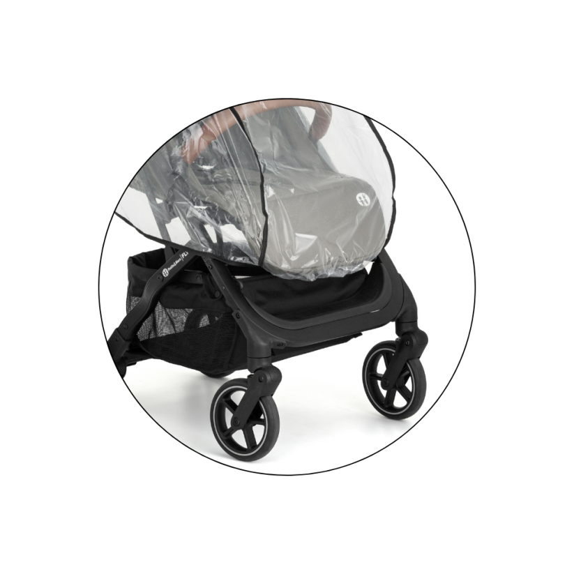 PETITE&MARS Folia przeciwdeszczowa do wózków