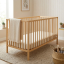 PETITE&MARS Wooden crib Nela 120 x 60 cm - Varianty Nela: White Wood