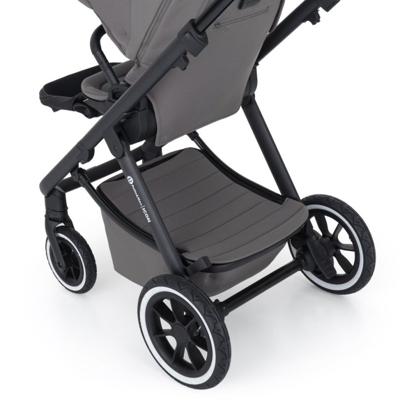 PETITE&MARS Wózek wielofunkcyjny ICON 2w1 AIR SET LITE - Warianty Icon: Mocha Beige