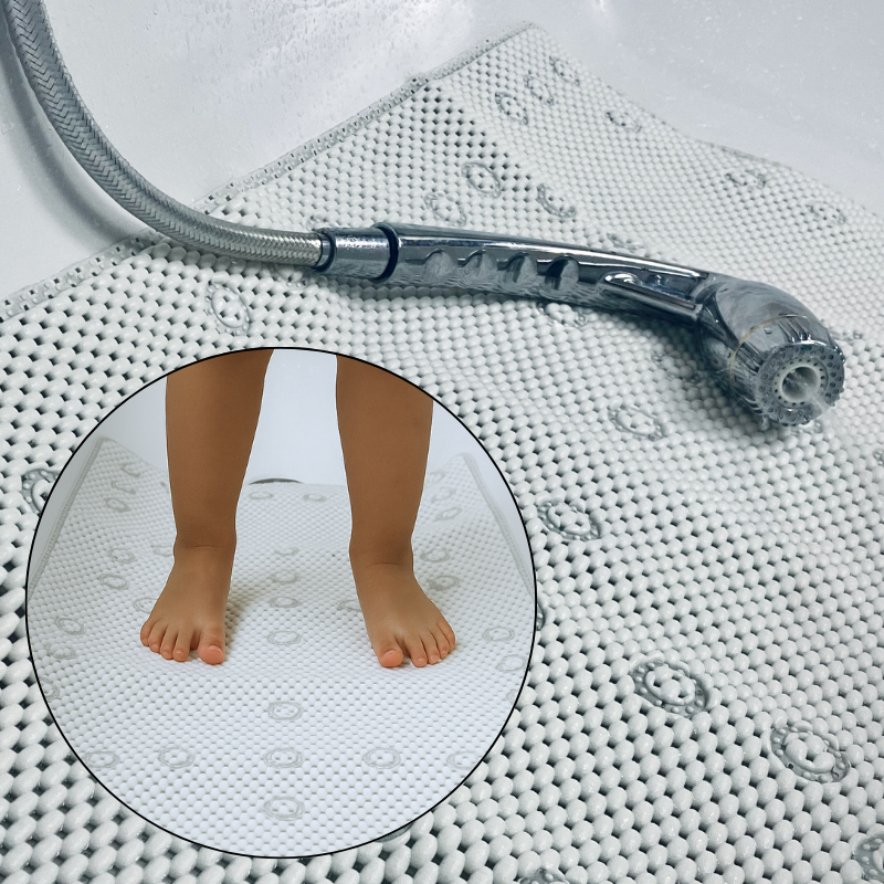 PETITE&MARS Bathtub mat Harry - extra long - Variants of  Harry: White