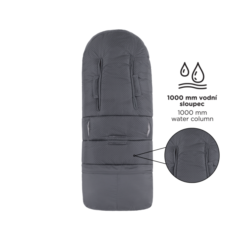 PETITE&MARS Footmuff Jibot 3in1 - Variants of  Jibot: Sweet Toffee