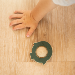 PETITE&MARS Silicone pop up teether Fish Fiona 6m+