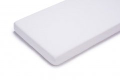 PETITE&MARS Fitted sheet waterproof Soft Dream Dry 120 x 60 White