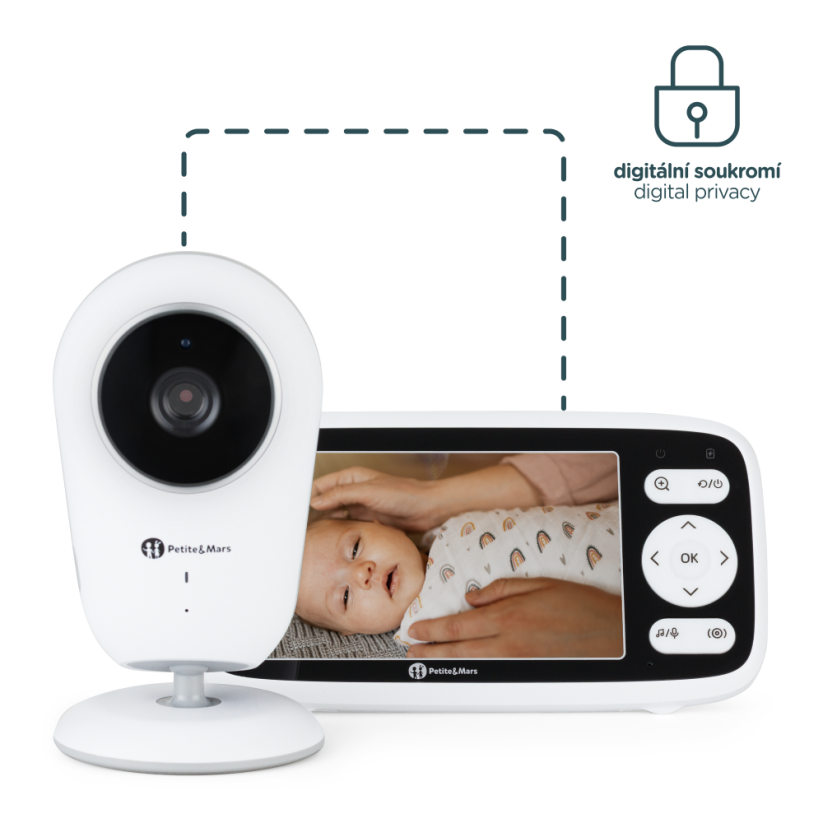 PETITE&MARS Digital Baby Monitor NANO 4.0