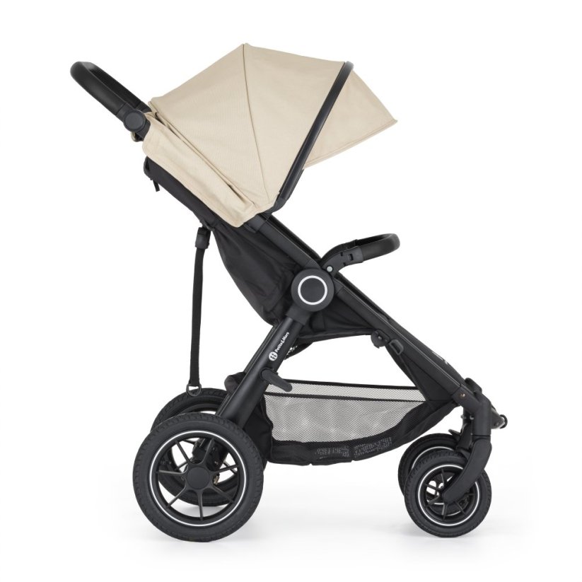 PETITE&MARS Kočík športový Street2 Air Black - Farba kočíka: Sahara Beige