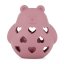 PETITE&MARS Silicone rattle toy Bear Basil 0m+ - Take&Match: Misty Green