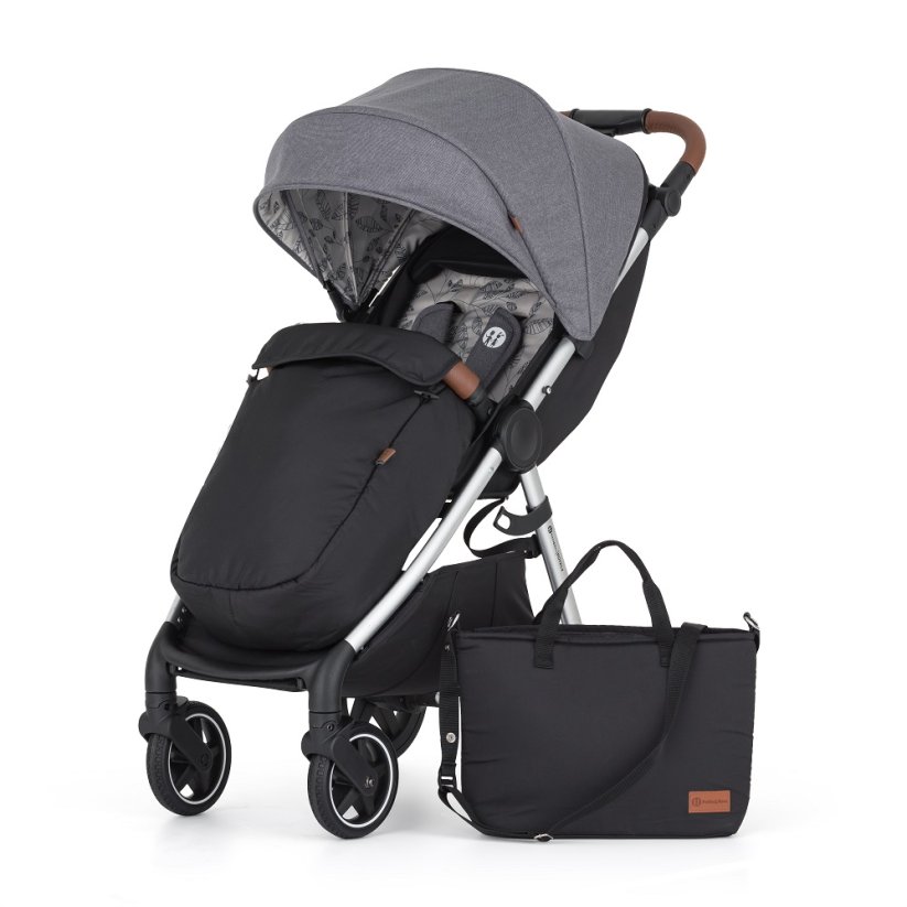 PETITE&MARS Kočárek sportovní Royal3 Silver - Barva kočárku: Ultimate Grey