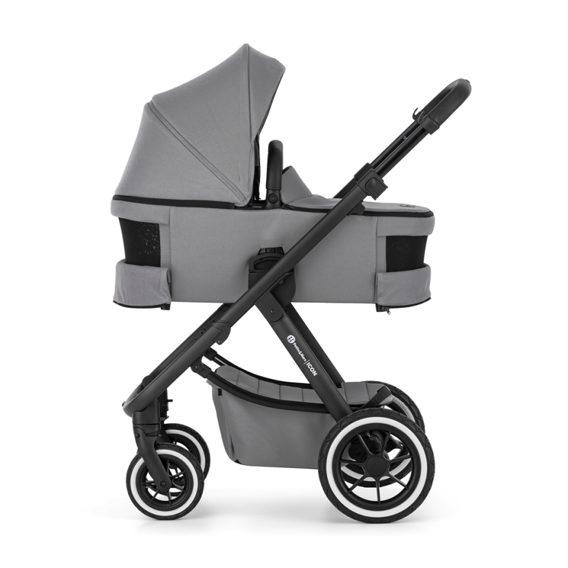 PETITE&MARS Stroller ICON 2IN1 AIR SET XXL - Variants of Icon: Dove Grey
