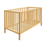 PETITE&MARS Wooden crib Nela 120 x 60 cm - Varianty Nela: White Wood