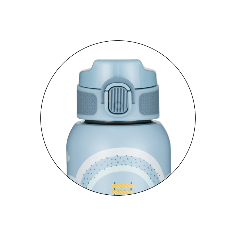 PETITE&MARS Kids Thermos Bottle with Straw 350 ml - Varianty  Thermos Bottle 350 ml: Work Zone