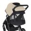 PETITE&MARS Wózek spacerowy Street2 RWS Black - Barwa wózka: Sahara Beige