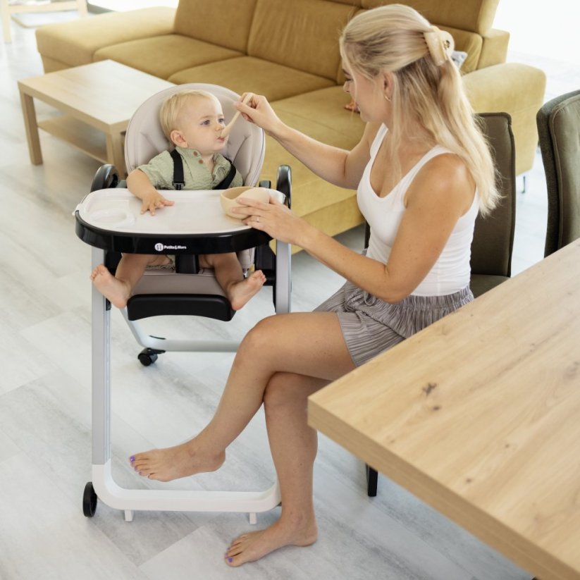 PETITE&MARS Highchair Tasty - Variants of Tasty: Mature Olive
