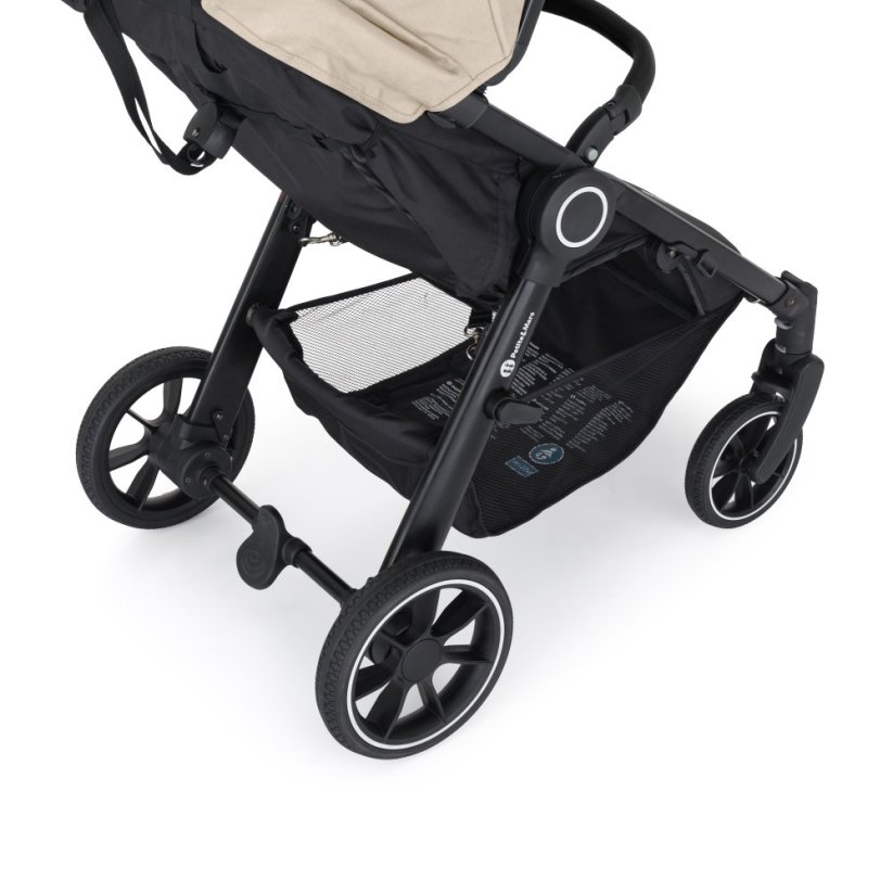 PETITE&MARS Wózek spacerowy Street2 RWS Black - Barwa wózka: Sahara Beige