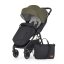 PETITE&MARS Stroller Royal3 Black - Stroller colour: Mature Olive