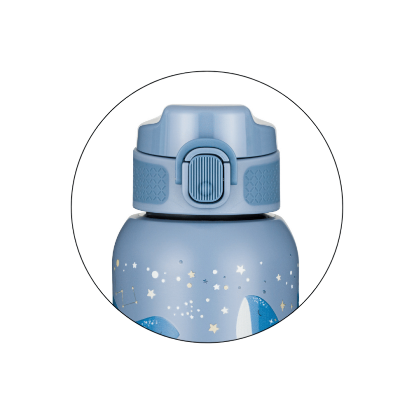PETITE&MARS Kids Thermos Bottle with Straw 350 ml - Varianty  Thermos Bottle 350 ml: Work Zone