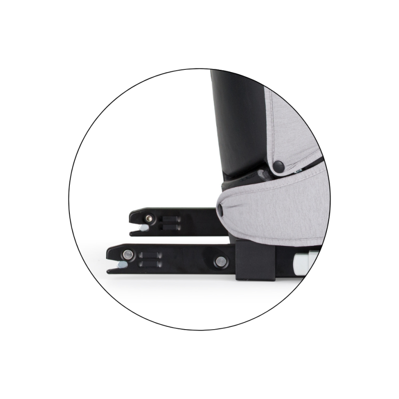 Fotelik samochodowy Petite&Mars Astor Pro i-Size (100–150 cm) - Varianty Astor: Gentle Grey