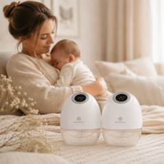 PETITE&MARS Elektrická handsfree odsávačka mateřského mléka Gaia Duo