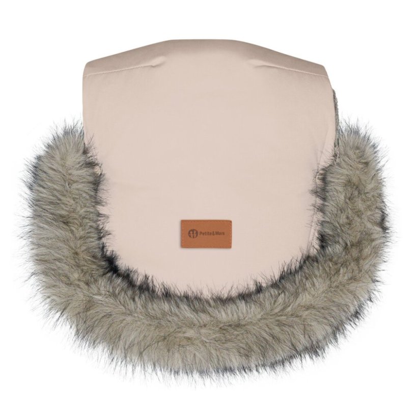 PETITE&MARS Furry gloves - Furry colours: Rose Petal
