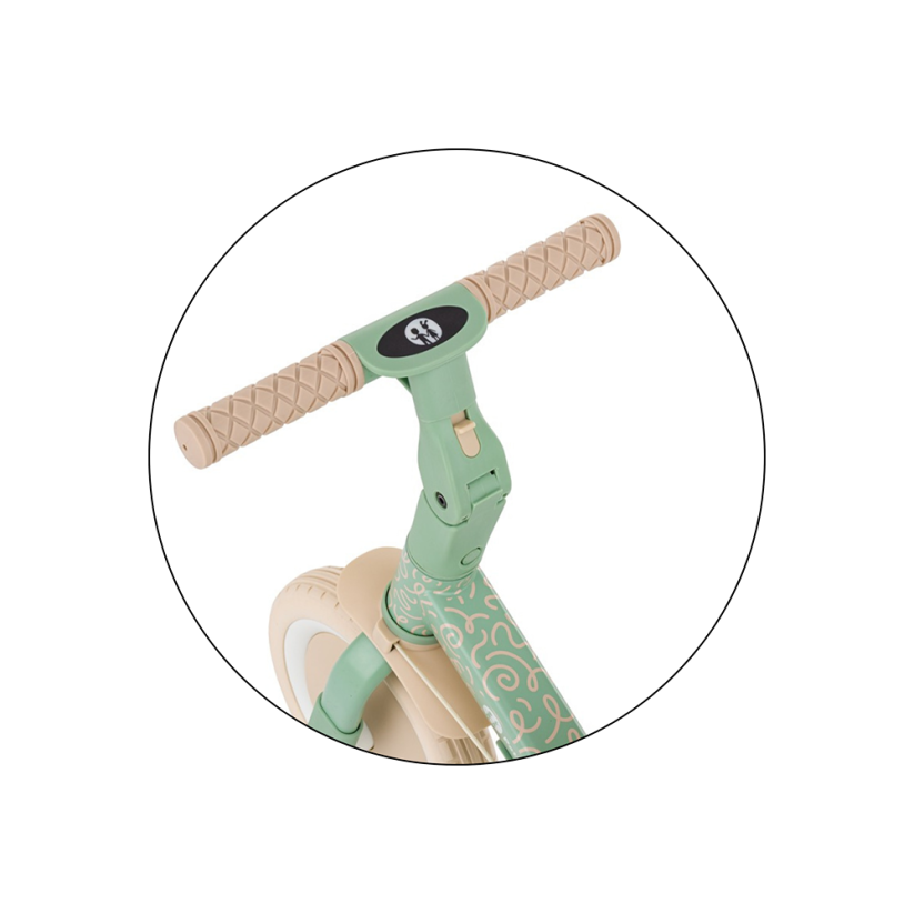 PETITE&MARS Wielofunkcyjny rowerek trójkołowy 5w1 Turbo – edycja limitowana Green Twist