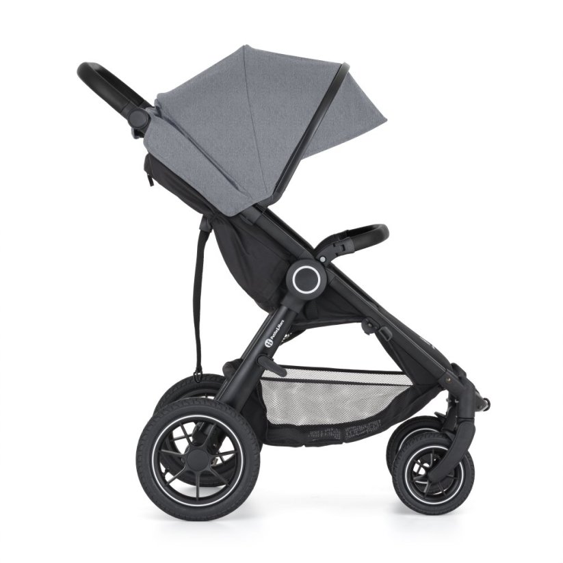 PETITE&MARS Wózek spacerowy Street2 Air Black - Barwa wózka: Ultimate Grey