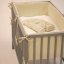 PETITE&MARS Baby cot bumper TILLY MAX Light Beige 360 cm