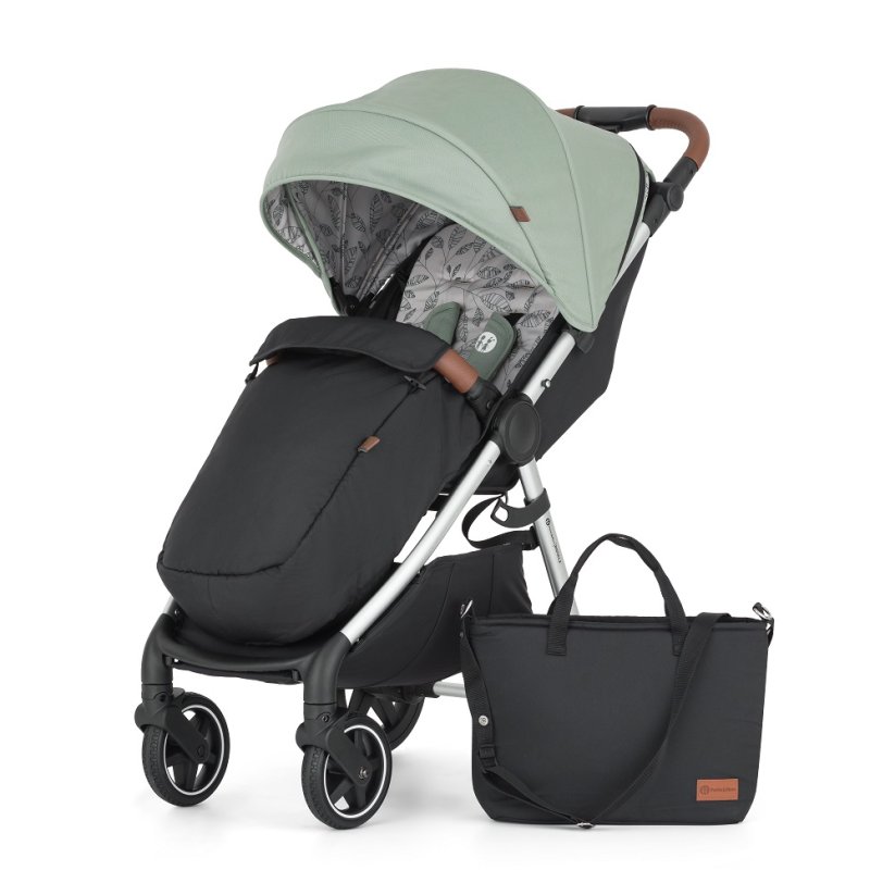 PETITE&MARS Wózek spacerowy Royal3 Silver - Barwa wózka: Iron Green