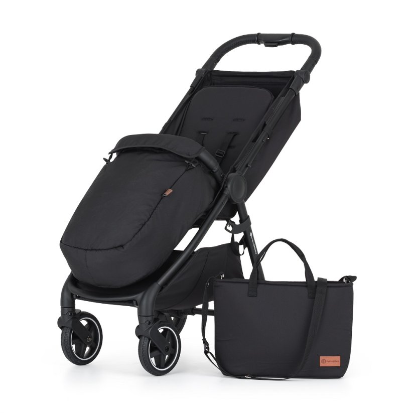PETITE&MARS Stroller Royal3 Black - Stroller colour: Perfect Black