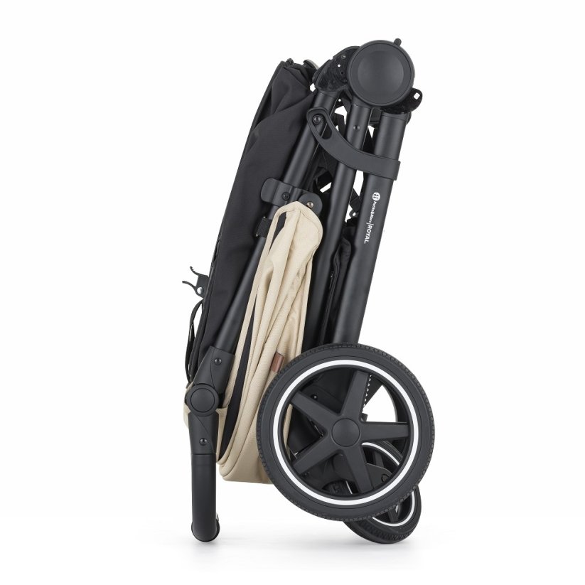 PETITE&MARS Stroller Royal3 Black - Stroller colour: Perfect Black