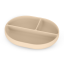 PETITE&MARS Silicone divided plate oval TAKE&MATCH 6m+ - Take&Match: Desert Sand