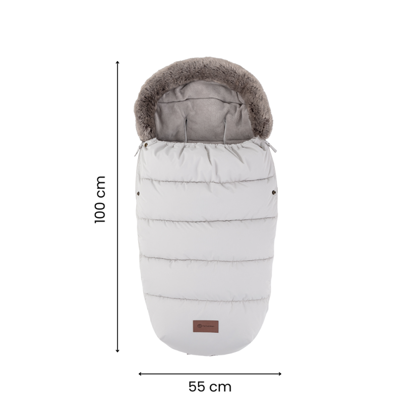 PETITE&MARS Footmuff 4in1 Comfy - Variants of  Comfy: Veritable Khaki
