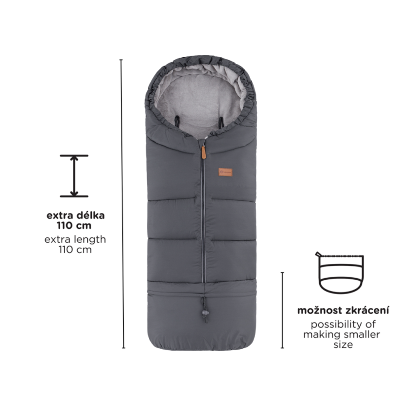 PETITE&MARS Footmuff Jibot 3in1 - Variants of  Jibot: Sweet Toffee