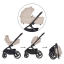 PETITE&MARS Stroller SCOUT 2in1 - Varianty Scout: Cappuccino Cream