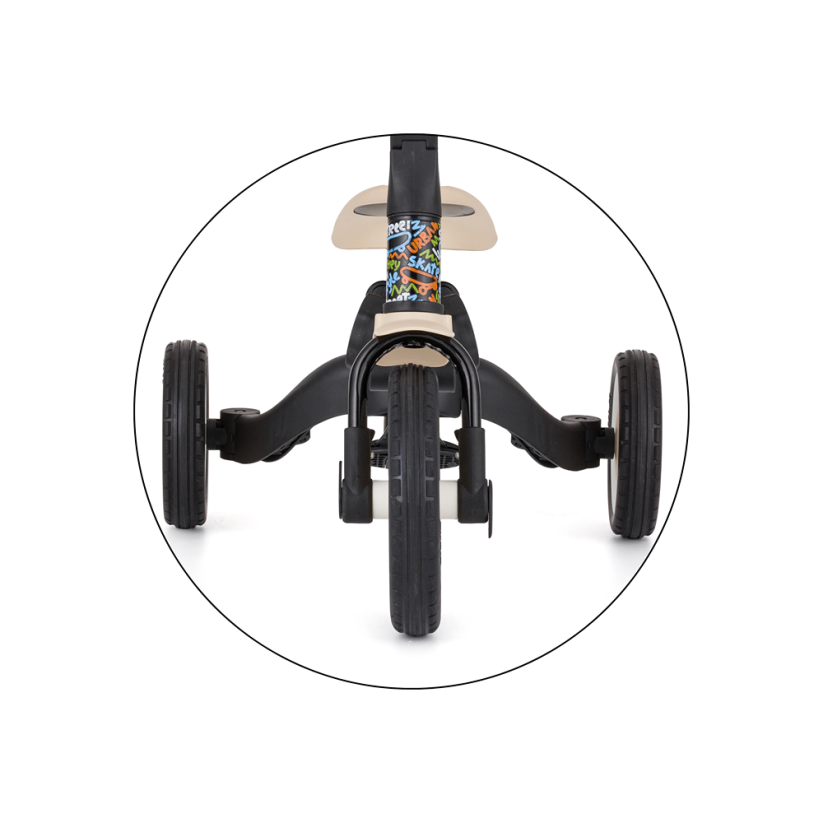 PETITE&MARS Multifunctional 5-in-1 Turbo Tricycle – Limited Edition City Beat