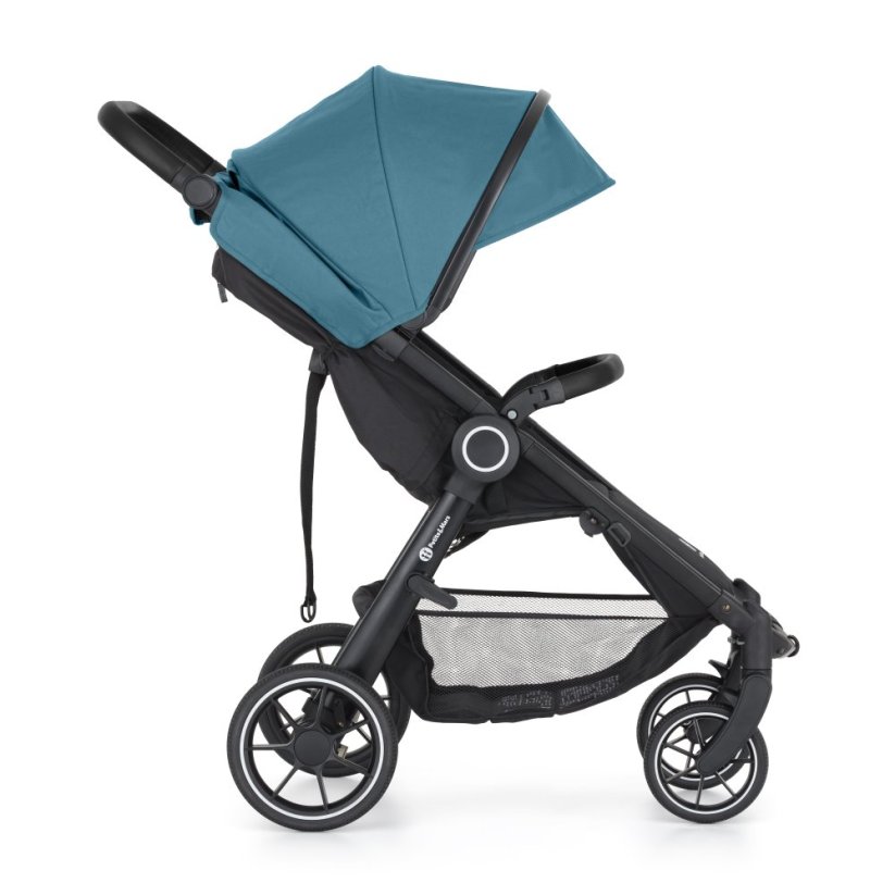 PETITE&MARS Wózek spacerowy Street2 RWS Black - Barwa wózka: Ocean Blue