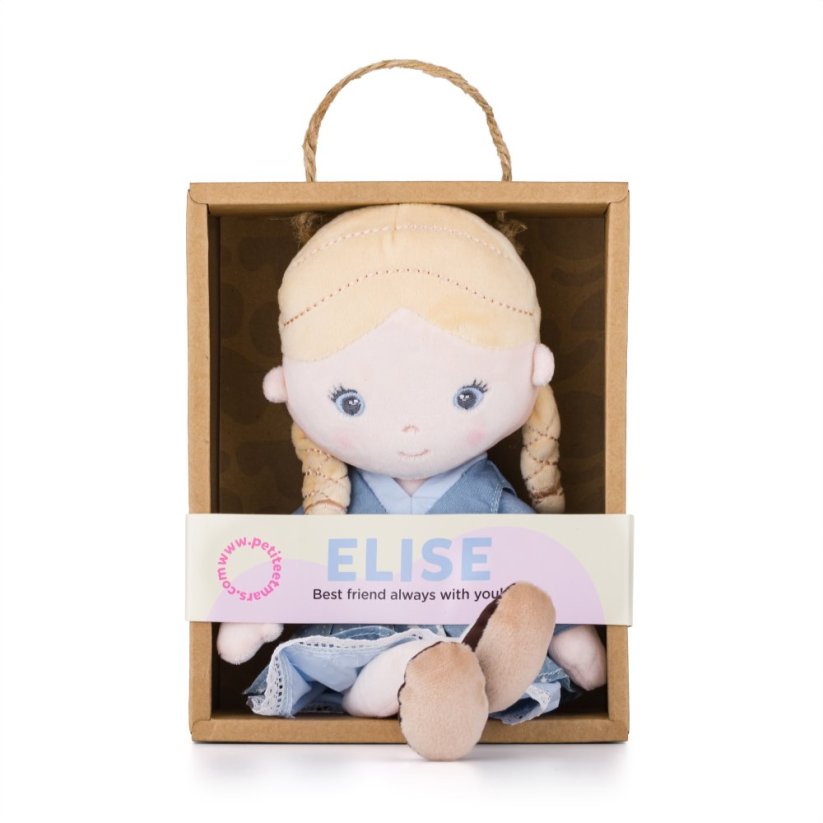 PETITE&MARS Pluszowa laleczka Elise 0m+, 35 cm