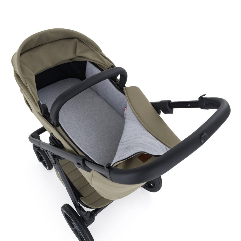 PETITE&MARS Wózek wielofunkcyjny ICON 2w1 AIR SET LITE - Warianty Icon: Mocha Beige