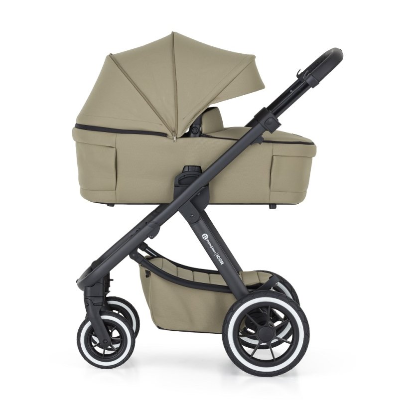 PETITE&MARS Wózek wielofunkcyjny ICON 2w1 AIR SET LITE - Warianty Icon: Mocha Beige