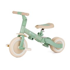 PETITE&MARS Multifunkční tříkolka 5v1 Turbo – limitovaná edice Green Twist