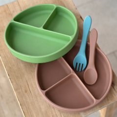 PETITE&MARS Silicone cutlery TAKE&MATCH 6m+