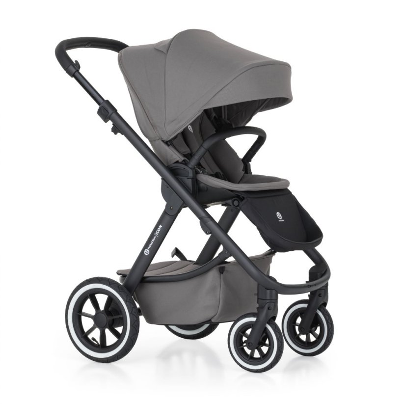 PETITE&MARS Wózek wielofunkcyjny ICON 2w1 AIR SET LITE - Warianty Icon: Mocha Beige