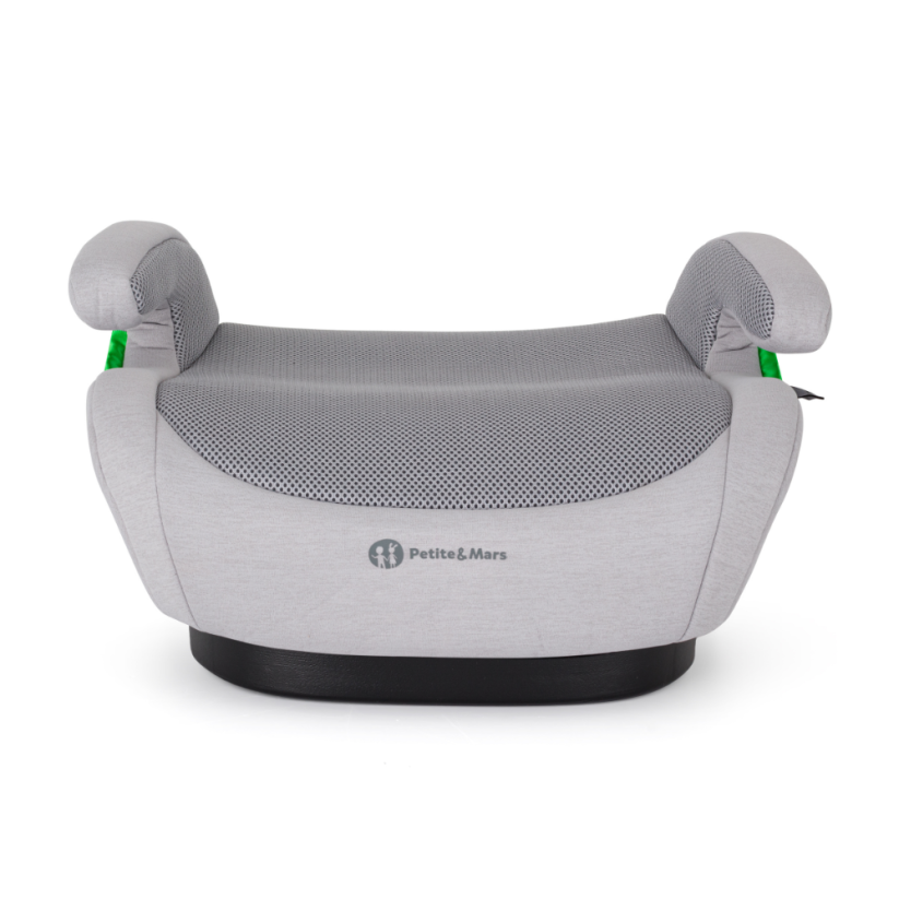 PETITE&MARS Podstawka samochodowa Optimus Pro i-Size 125 - 150 cm (22-36 kg) - Varianty Optimus Pro: Gentle Grey